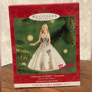 Celebration Barbie Ornament (2001)